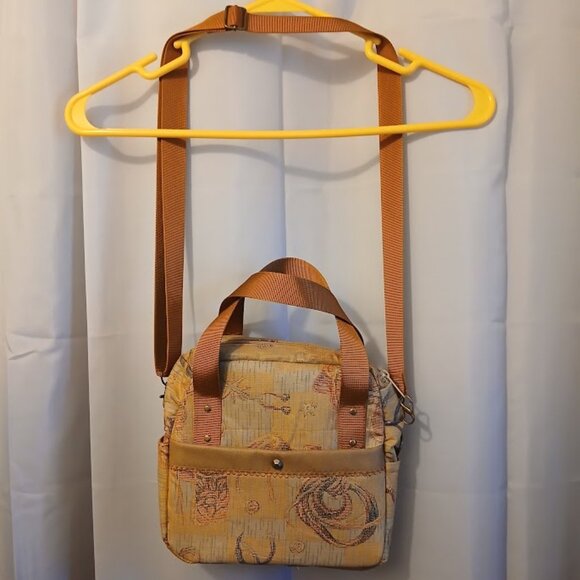 New Western Cowgirl Saddle Double handle Satchel Purse Shoulder Bag Brown Rust - Picture 12 of 15